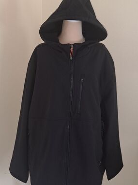 Ozark Trail Black Hooded Performance Jacket